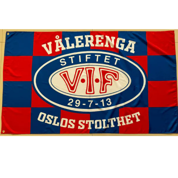 Balkongflagg med stang